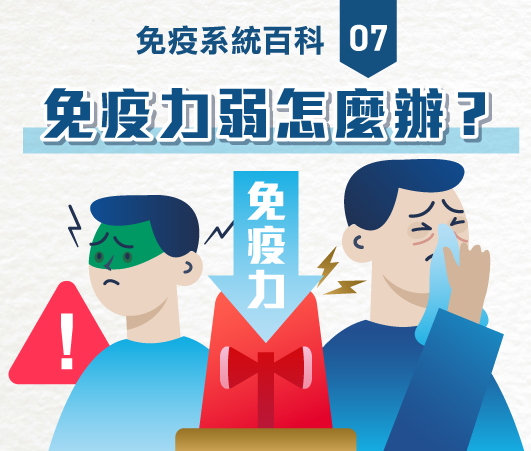 【免疫系統百科】EP07 |  免疫力弱怎麼辦？